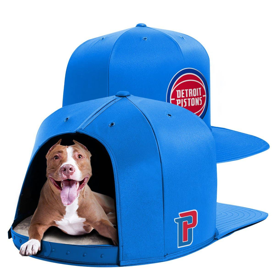Detroit Pistons Nap Cap Premium Dog Bed