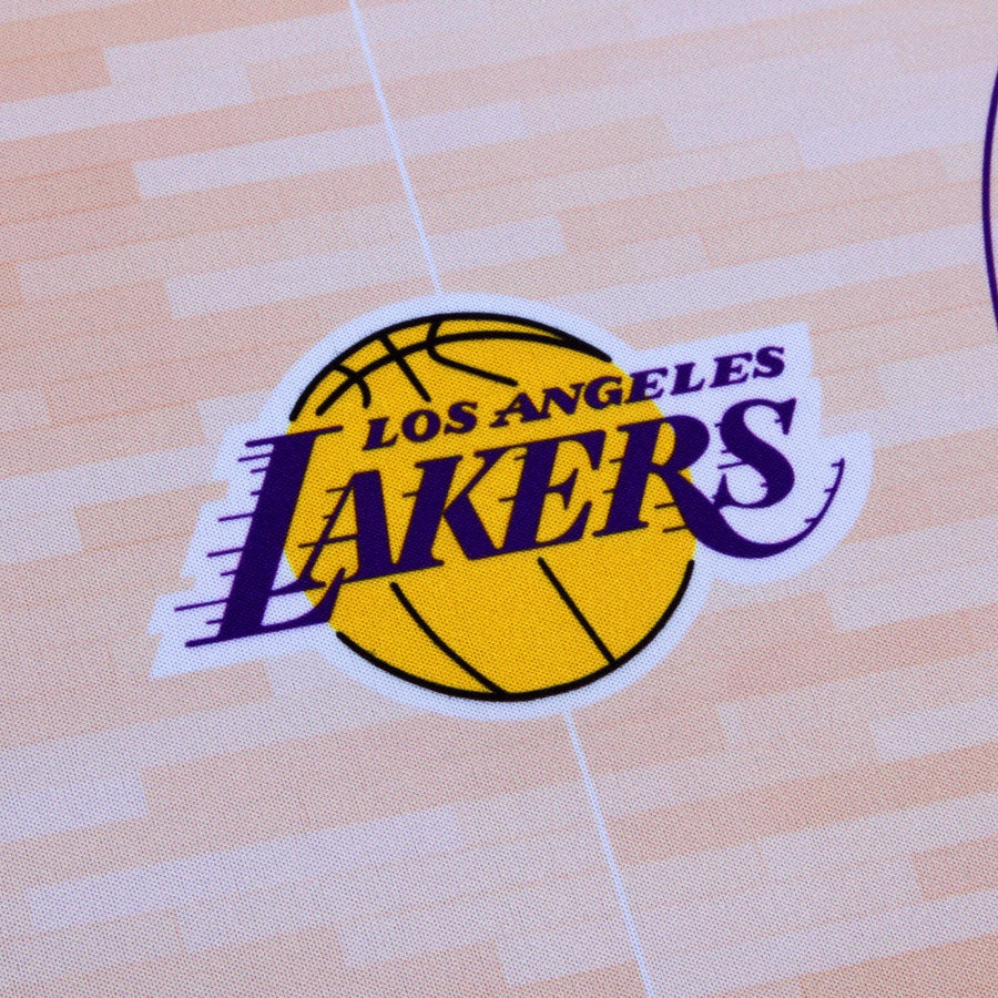 Los Angeles Lakers Food Court Pet Feeding Mat - Coated Poly Twill