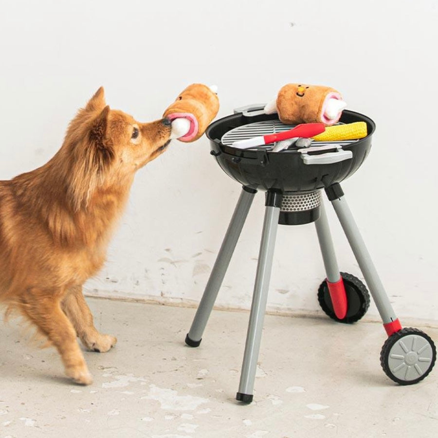 犬类-烧烤肉嗅觉训练玩具