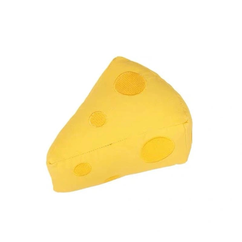 Squeaky Cheese Dog Toy